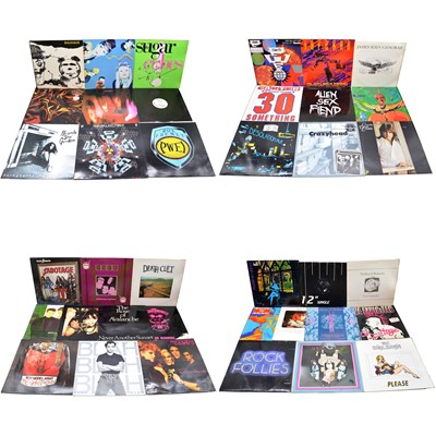 Lot 102 - LP and 12" vinyl records, thirty eight 1980s and 1990s including Miranda Sex Garden