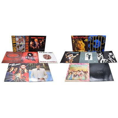 Lot 116 - LP vinyl music records including Guns and Roses - Appetite For Destruction