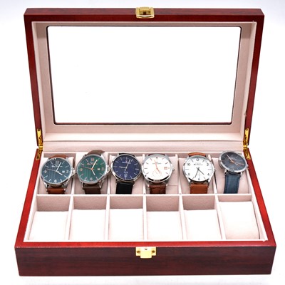 Lot 341 - Ben Sherman - six gentlemen's large dial wristwatches.