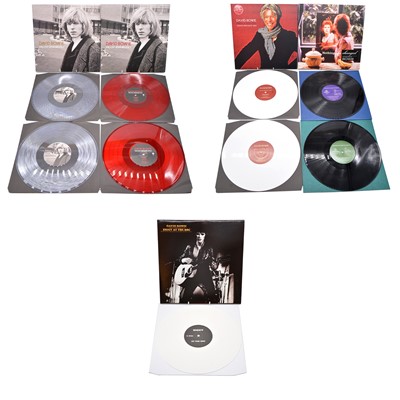Lot 118 - Five David Bowie LP vinyl records including The Lost Sessions Vol.1 and Vol.2