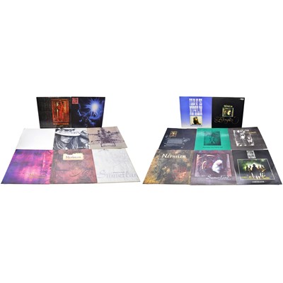 Lot 125 - Fields of the Nephilim, sixteen LP and 12" single vinyl records