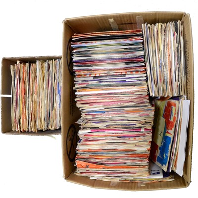 Lot 156 - 7" single vinyl records, 1950s and 1960s, approximately 274.