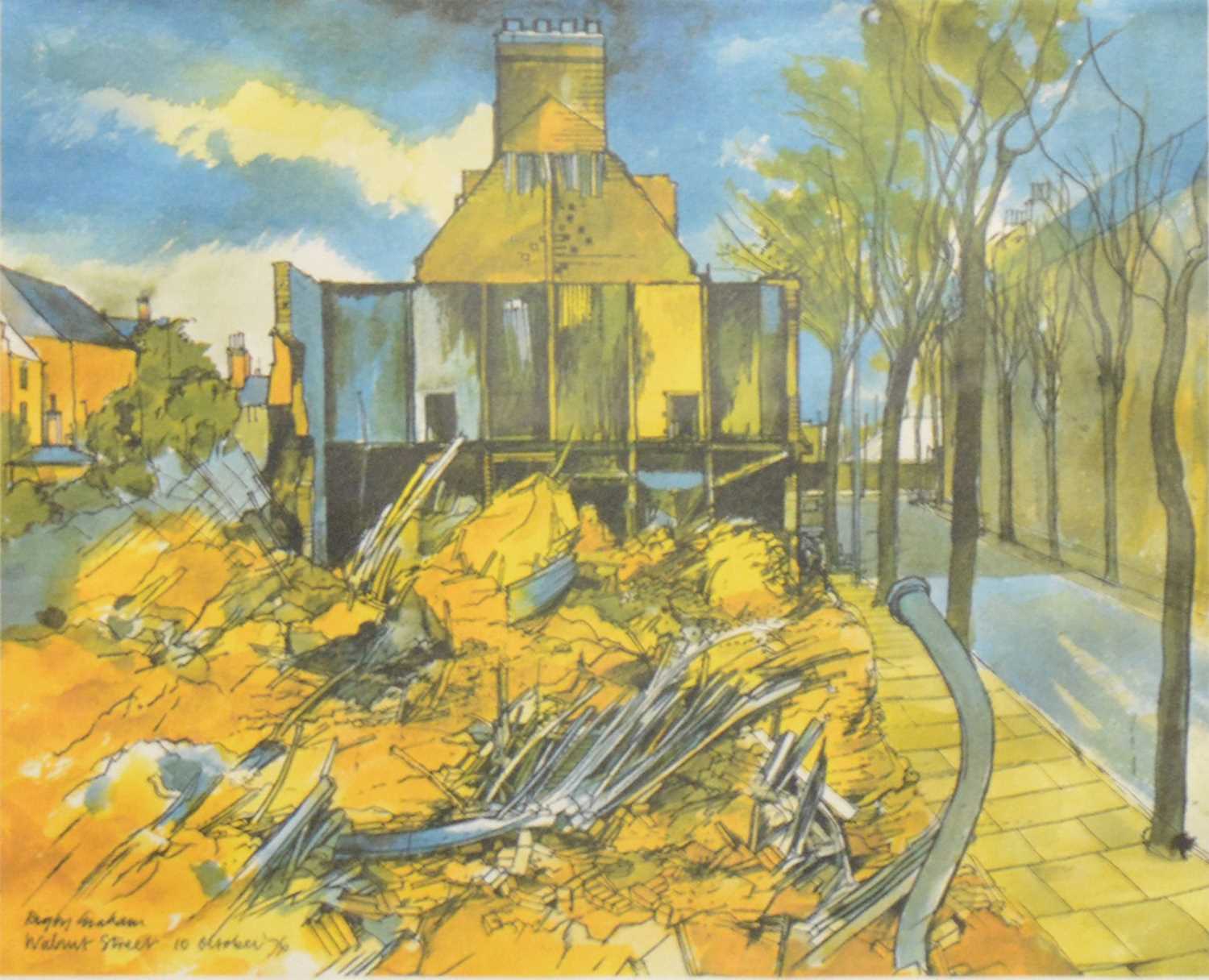 Lot 322 - After Rigby Graham, Walnut Street, October '76