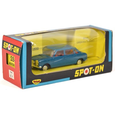 Lot 74 - Tri-ang Spot-on Toy model 286 Austin 1800, blue body, red seats, boxed.