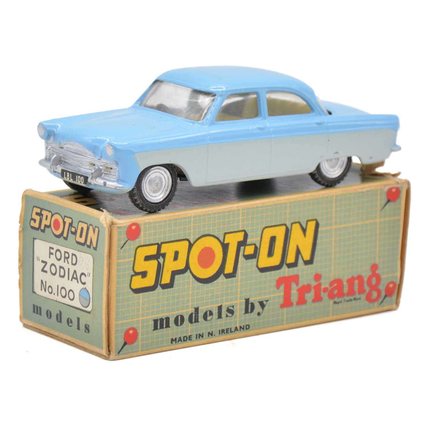 Lot 102 - Spot-on die-cast model, Ford Zodiac, boxed