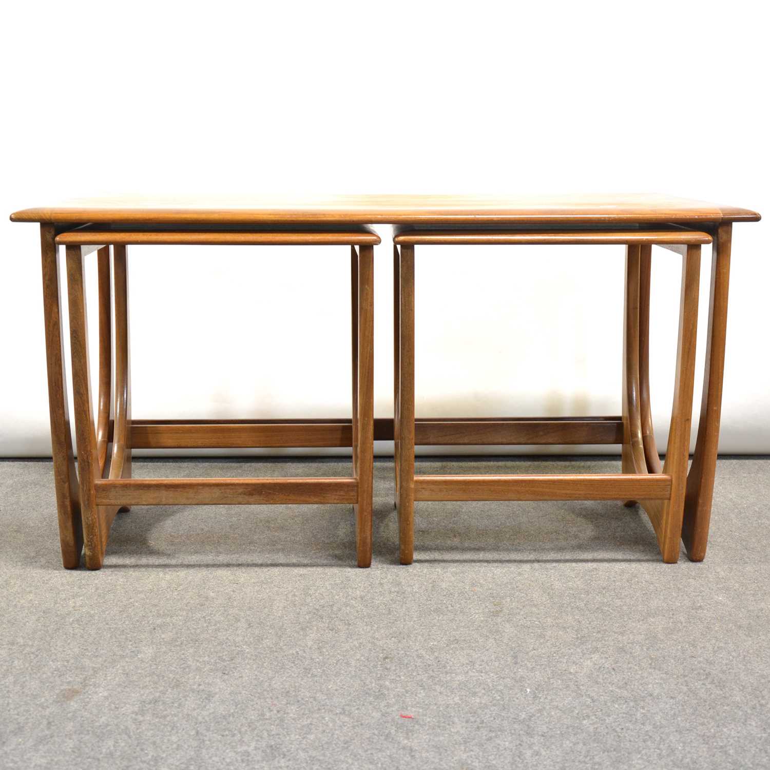 Lot 51 - Nest of three G-Plan 'Astro' teak coffee tables