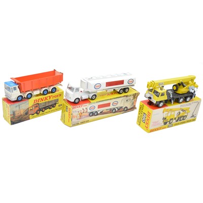 Lot 48 - Dinky Toys, three diecast models including 980 Coles Hydra truck 150T'