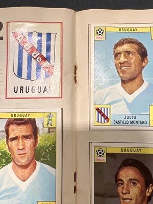 Lot 755 - A Mexico 1970 Panini sticker album, near complete with two stickers missing