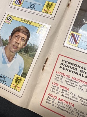 Lot 755 - A Mexico 1970 Panini sticker album, near complete with two stickers missing