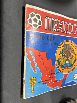 Lot 755 - A Mexico 1970 Panini sticker album, near complete with two stickers missing
