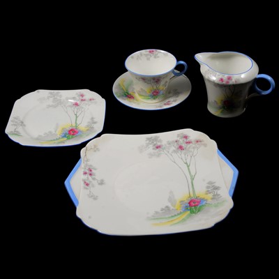 Lot 57 - Shelley, a part coffee service, Regent shape