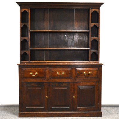 Lot 520 - Victorian oak dresser