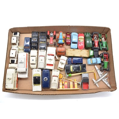 Lot 66 - One tray of loose die-cast models, including Dinky; Corgi; Spot-on and others.