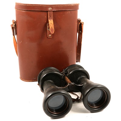 Lot 70 - Pair of WWII German Naval issue binoculars, 7x50 beh (Leitz), serial no.457946
