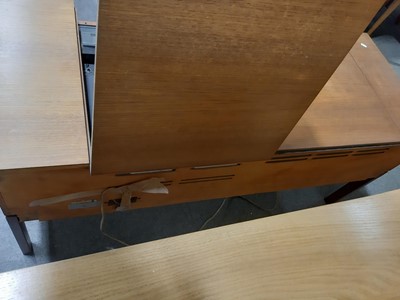 Lot 21 - Danish teak Radiogram cabinet with Bang & Olufsen Beomaster 900