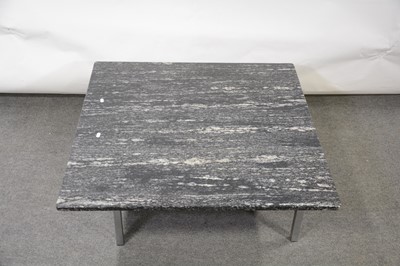 Lot 3 - Chrome framed coffee table, circa 1970s
