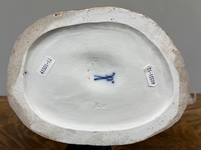 Lot 14 - Meissen porcelain model