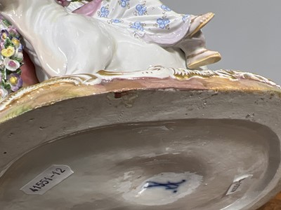 Lot 14 - Meissen porcelain model