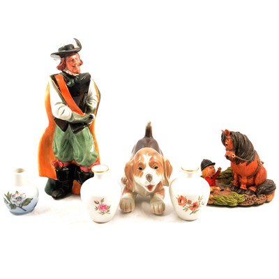 Lot 91 - Royal Doulton Cavalier, Royal Copenhagen ceramics.