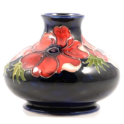 Lot 38 - A Moorcroft vase in the Anemone design.