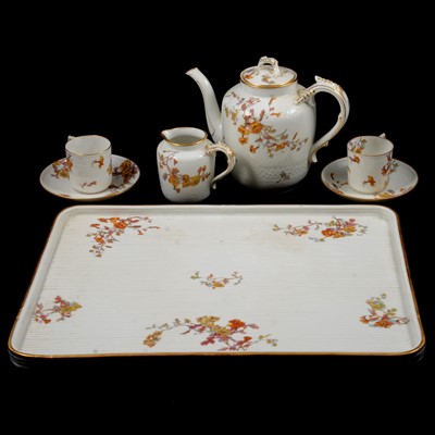 Lot 40 - Limoges porcelain cabaret set, by Haviland & Co.