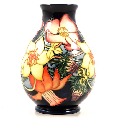 Lot 23 - Moorcroft Pottery - Golden Jubilee (2002) pattern vase.