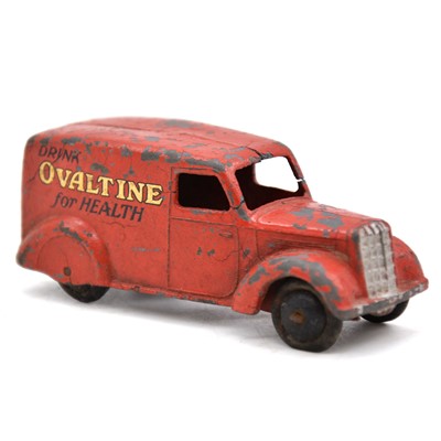 Lot 1 - Dinky pre-war die-cast model, 28T 'Ovaltine' van