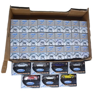 Lot 151 - Thirty-four Welly metal model kits, boxed