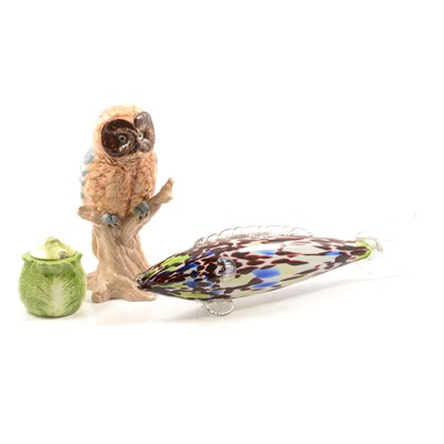 Lot 131 - Quantity of ceramics and glass, including Leonardo Collection figures