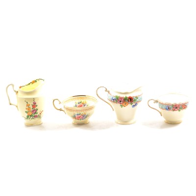 Lot 121 - Two boxes of Aynsley and Crown Staffordshire fine bone china.