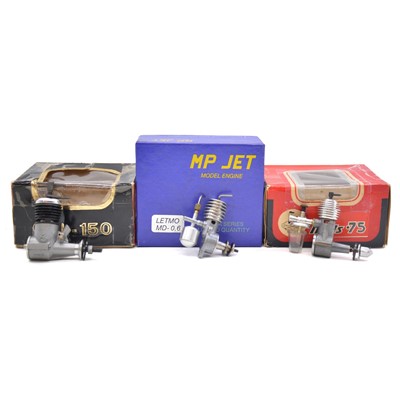 Lot 495 - Three diesel aero engines including MP Jet, boxed
