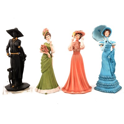 Lot 42 - Eight Capo di Monte figurines.