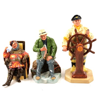 Lot 14 - Seven Royal Doulton figurines.