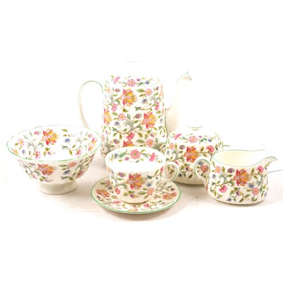 Lot 146 - Minton Haddon Hall part tea and coffee set.
