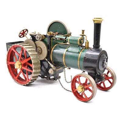 Lot 210 - Bassett Lowke live steam 3/4 inch traction engine