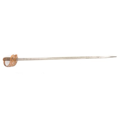 Lot 165 - A Middlesex 1st Engineer Volunteers presentation officer's sword