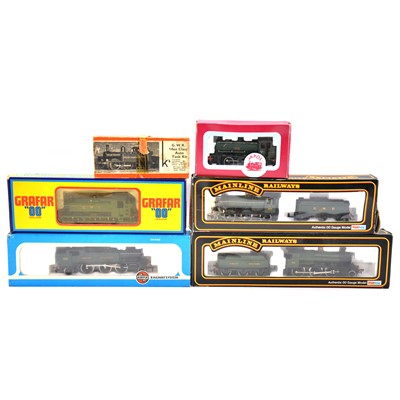 Lot 306 - Six OO gauge locomotives, including Dapol, Grafar, Mainline, Airfix, boxed