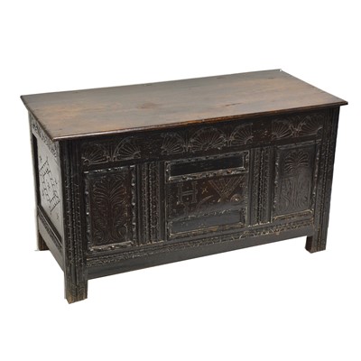 Lot 463 - Joined oak coffer