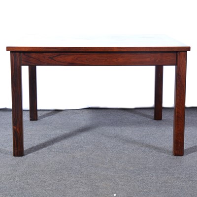 Lot 2 - 1970s Danish rosewood square coffee table, Møbel Intarsia