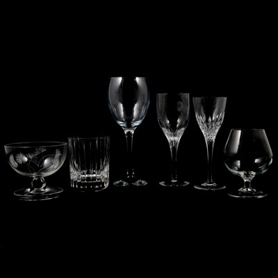 Lot 66 - One box of table glasses and dessert bowls.