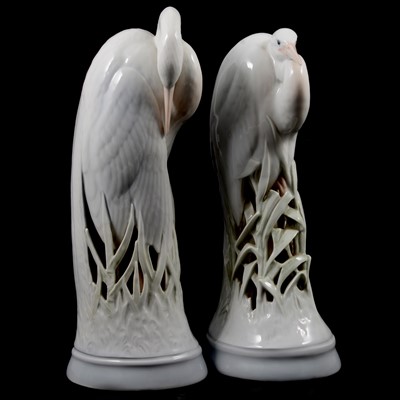 Lot 2 - Two Royal Copenhagen Herons.