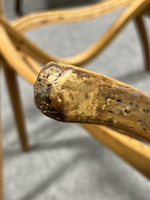 Lot 58 - Mid-century 'Lamino' easy chair frame, designed by Yngve Ekstrom for Swedese