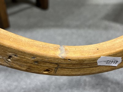 Lot 58 - Mid-century 'Lamino' easy chair frame, designed by Yngve Ekstrom for Swedese