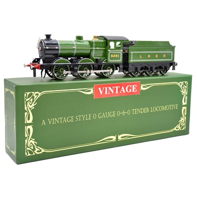 Lot 12 - Darstead O gauge J class steam locomotive and tender, boxed