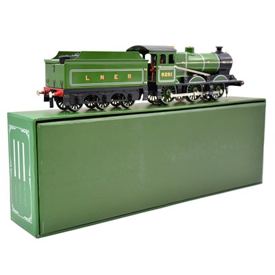 Lot 12 - Darstead O gauge J class steam locomotive and tender, boxed