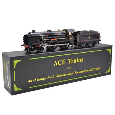 Lot 219 - ACE trains O gauge school class steam locomotive and tender, boxed