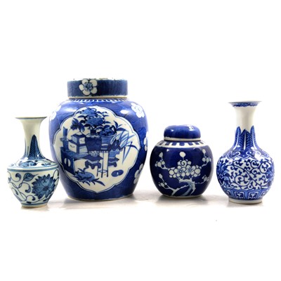 Lot 57 - Collection of Chinese and other Asian blue and white wares