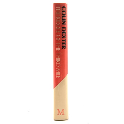 Lot 135 - Colin Dexter, The Riddle of the Third Mile, Macmillan, London 1983.
