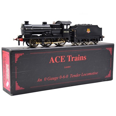 Lot 244 - ACE trains O gauge steam locomotive and tender, Q class no.30548, boxed.