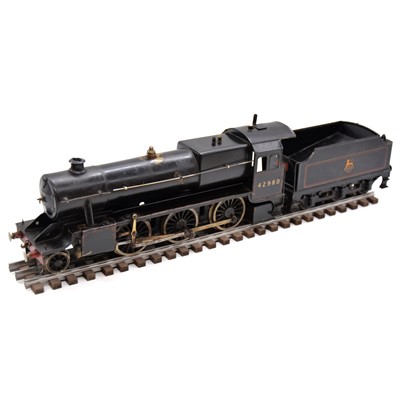 Lot 237 - Bassett Lowke O gauge live steam locomotive, 2-6-0 Mogul